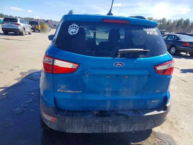 2019 Ford Ecosport VIN MAJ6S3GL6KC257273 COPART salvage auction — FRONT END, Me - Cert Of Title-Salvage Collisio, sold $650 on 2026-07-02 (photo 6)