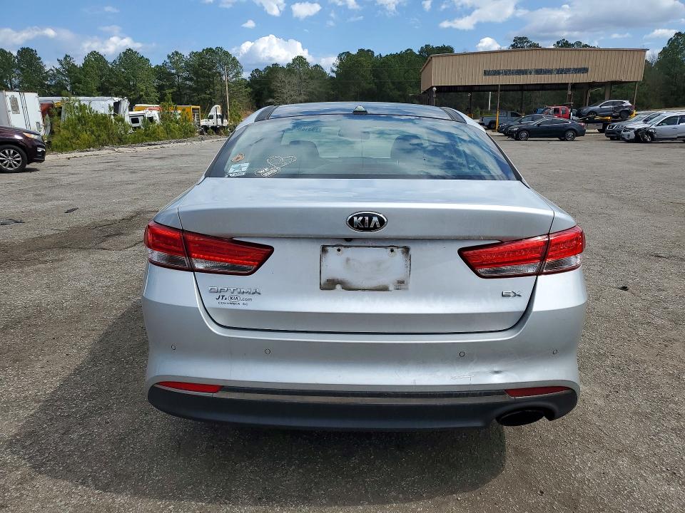 2016 Kia Optima VIN 5XXGU4L38GG055613 COPART salvage auction — FRONT END, Sc - Cert Of Title-Salvage, sold $950 on 2026-07-03 (photo 6)