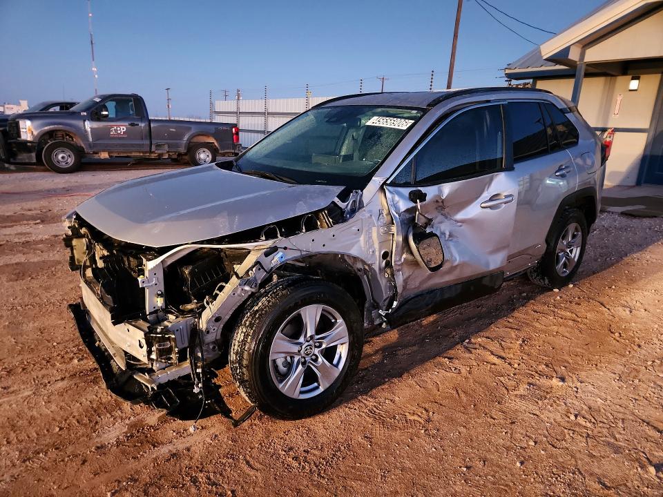 2025 Toyota Rav4 VIN JTMMWRFVXSD306710 COPART salvage auction — SIDE, TX - SALVAGE VEHICLE TITLE, sold $11,500 on 2026-07-02 (photo 1)