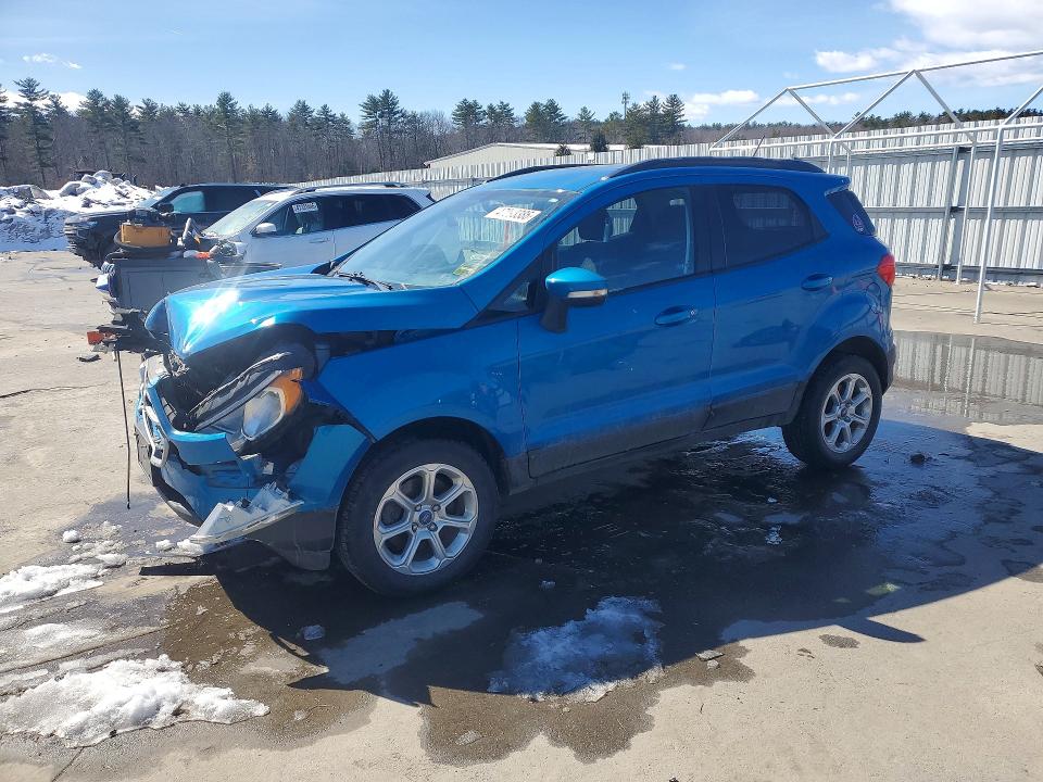 2019 Ford Ecosport VIN MAJ6S3GL6KC257273 — COPART salvage auction photo