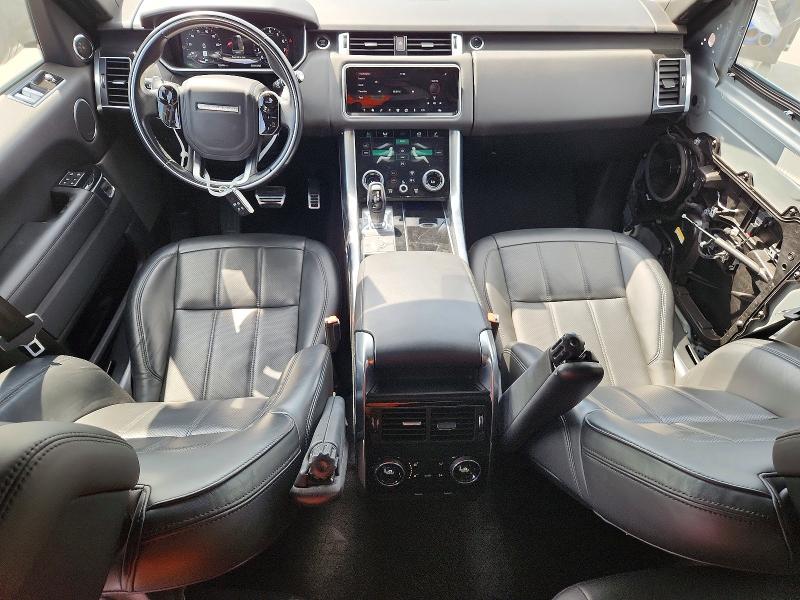 2022 Land Rover Range Rover Sport VIN SALWR2SUXNA218761 COPART salvage auction — Front End, TX - SALVAGE VEHICLE TITLE, sold $17,800 on 2026-04-09 (photo 8)