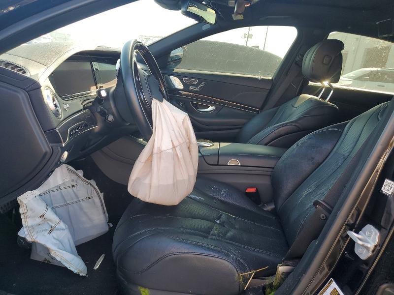 2017 Mercedes-benz S class VIN WDDUG8CB6HA283685 COPART salvage auction — FRONT END, Fl - Cert Of Title Slvg Rebuildable, sold $6,500 on 2026-08-19 (photo 7)