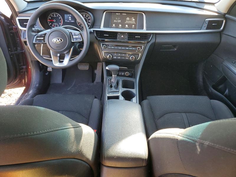 2019 Kia Optima VIN 5XXGT4L32KG325561 COPART salvage auction — FRONT END, Nv - Salvage Title, sold $2,750 on 2026-07-02 (photo 8)