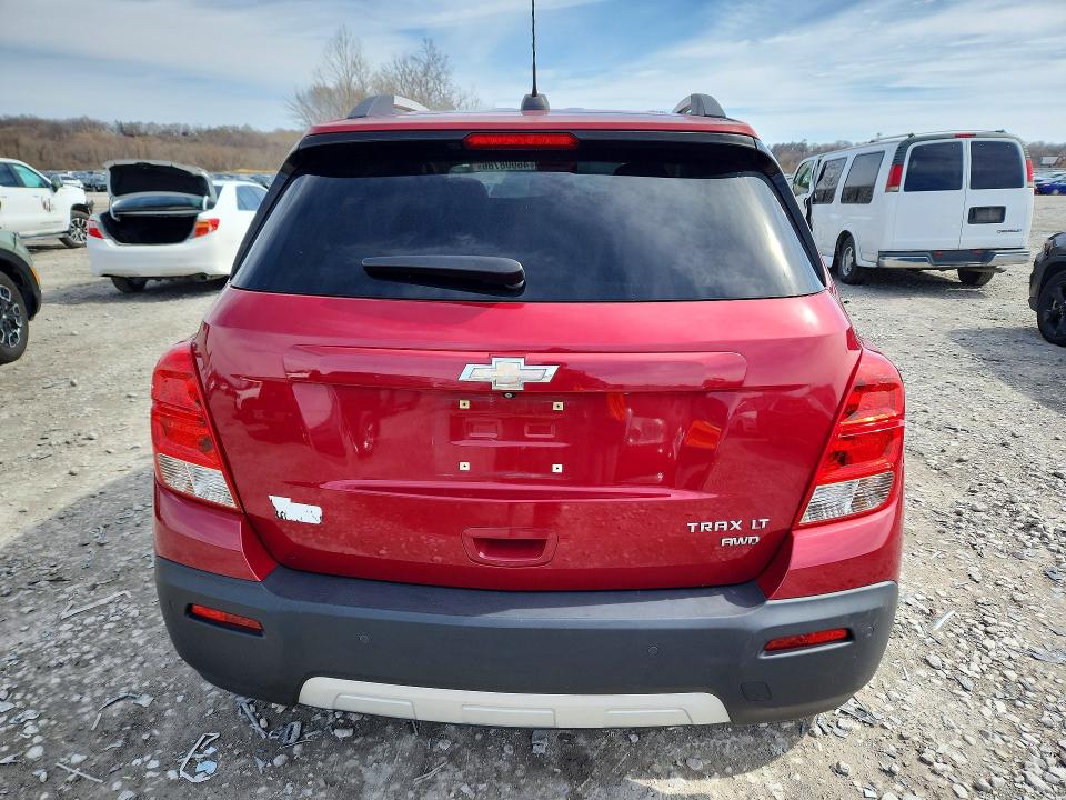 2015 Chevrolet Trax VIN KL7CJRSB1FB061638 COPART salvage auction — SIDE, IL - SALVAGE CERTIFICATE, sold $1,300 on 2026-07-06 (photo 6)