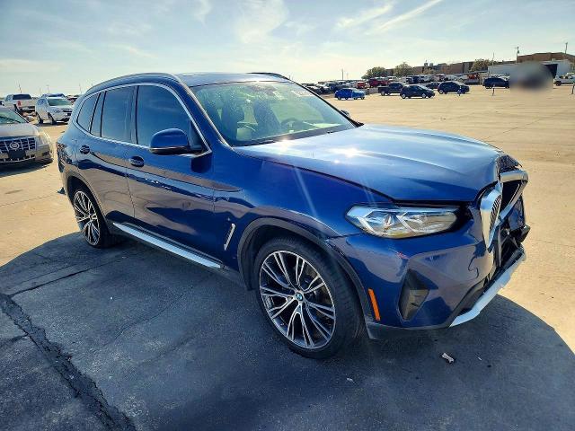 2022 BMW X3 VIN WBX57DP05NN145062 COPART salvage auction — FRONT END, Tx - Certificate Of Title, sold $13,000 on 2026-07-02 (photo 4)