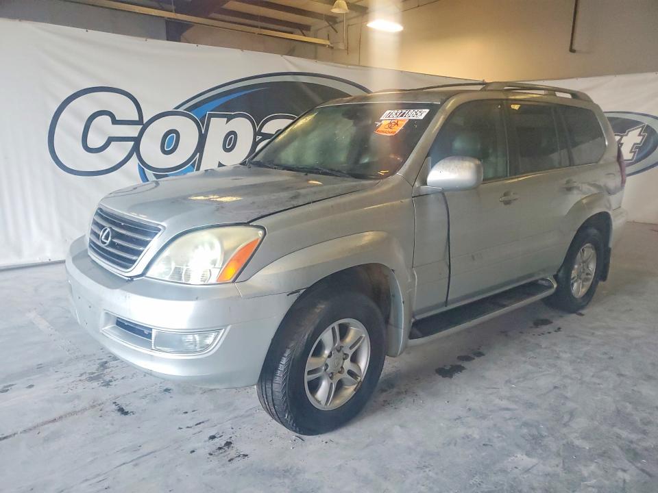 2004 Lexus Gx VIN JTJBT20X440052355 COPART salvage auction — WATER/FLOOD, Nv - Certificate Of Title, sold $9,400 on 2026-07-02 (photo 1)