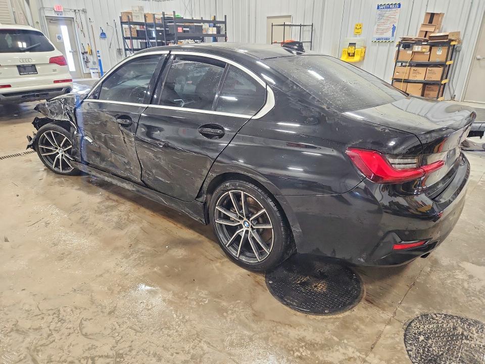 2019 BMW 3 series VIN WBA5R1C53KAK12801 COPART salvage auction — FRONT END, In - Certificate Of Title, sold $4,800 on 2026-07-16 (photo 2)