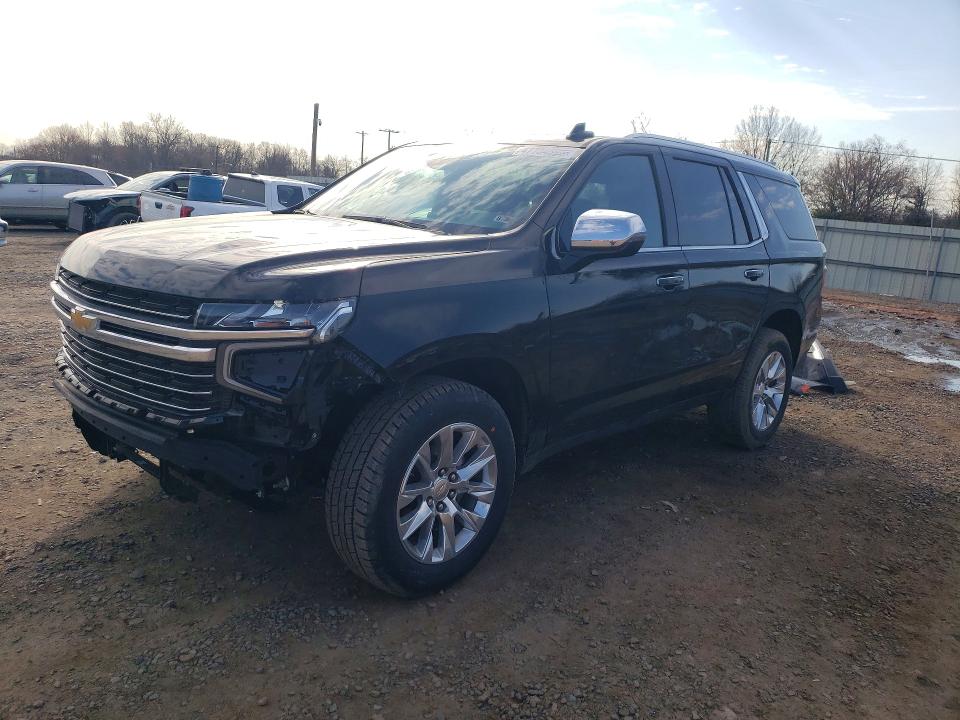 2023 Chevrolet Tahoe VIN 1GNSKSKD6PR466186 COPART salvage auction — Front End, NJ - CERTIFICATE OF TITLE, sold $22,000 on 2026-06-09 (photo 1)