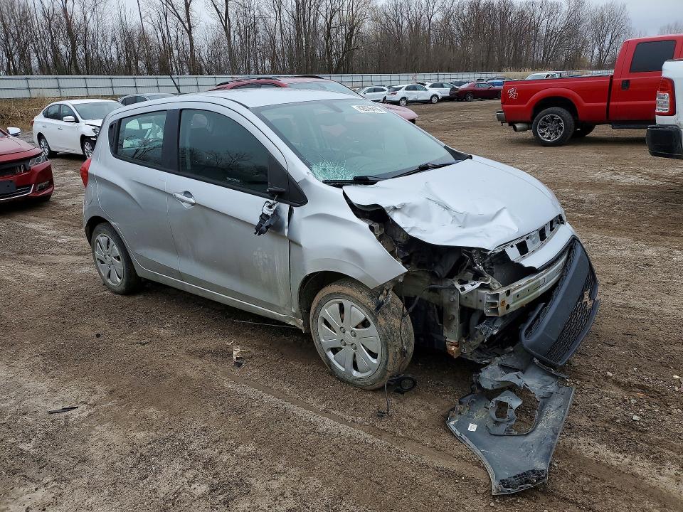 2016 Chevrolet Spark VIN KL8CA6SA0GC604197 COPART salvage auction — FRONT END, Mi - Certificate Of Title, sold $500 on 2026-07-08 (photo 4)