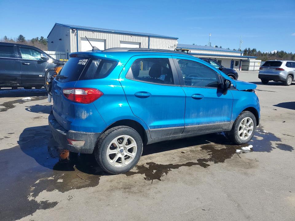 2019 Ford Ecosport VIN MAJ6S3GL6KC257273 COPART salvage auction — FRONT END, Me - Cert Of Title-Salvage Collisio, sold $650 on 2026-07-02 (photo 3)