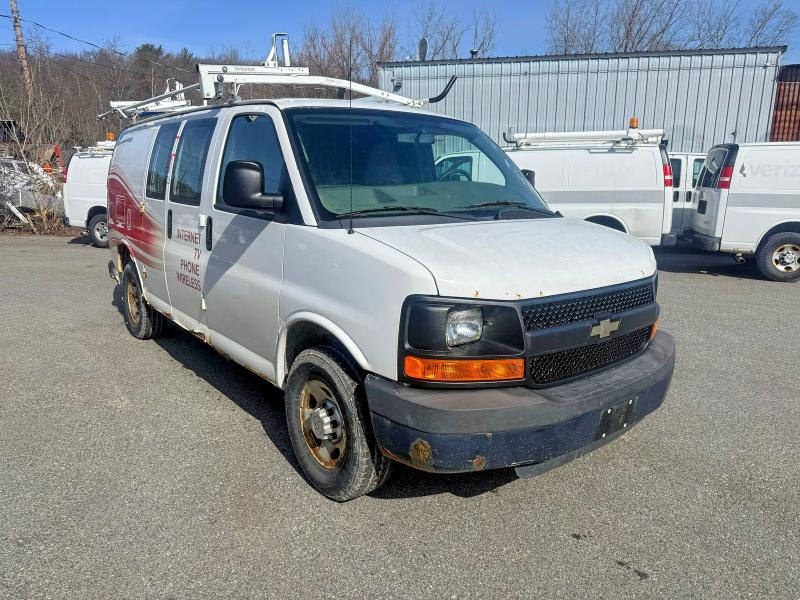 2015 Chev Express VIN 1GCWGFCF7F1268555 — COPART salvage auction photo