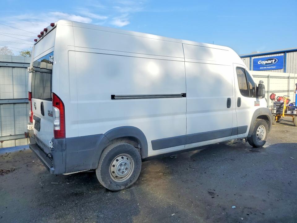 2017 Ram Promaster VIN 3C6TRVDG5HE527159 COPART salvage auction — FRONT END, Fl - Cert Of Title-Rebuildable Slvg, sold $3,291 on 2026-07-09 (photo 3)