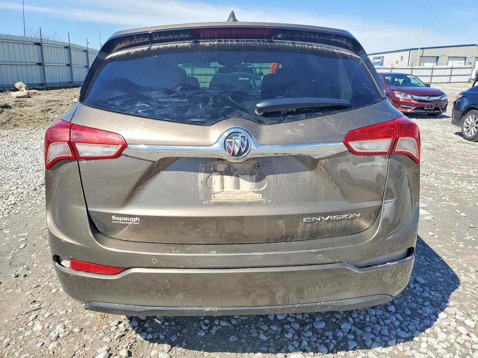 2019 Buick Envision VIN LRBFXBSA3KD017893 COPART salvage auction — WATER/FLOOD, Il - Salvage Cert-Flood, sold $1,150 on 2026-07-08 (photo 6)