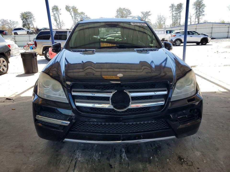 2012 Mercedes-benz Gl-class VIN 4JGBF7BE1CA795692 COPART salvage auction — FRONT END, Ga - Certificate Of Title, sold $1,400 on 2026-07-09 (photo 5)