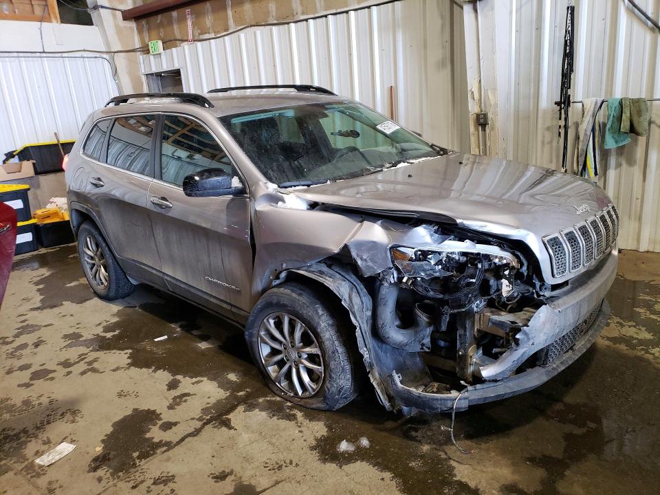 2022 Jeep Cherokee VIN 1C4PJMMX8ND501681 COPART salvage auction — FRONT END, Ak - Bill Of Sale- Salvage, sold $4,050 on 2026-07-07 (photo 4)