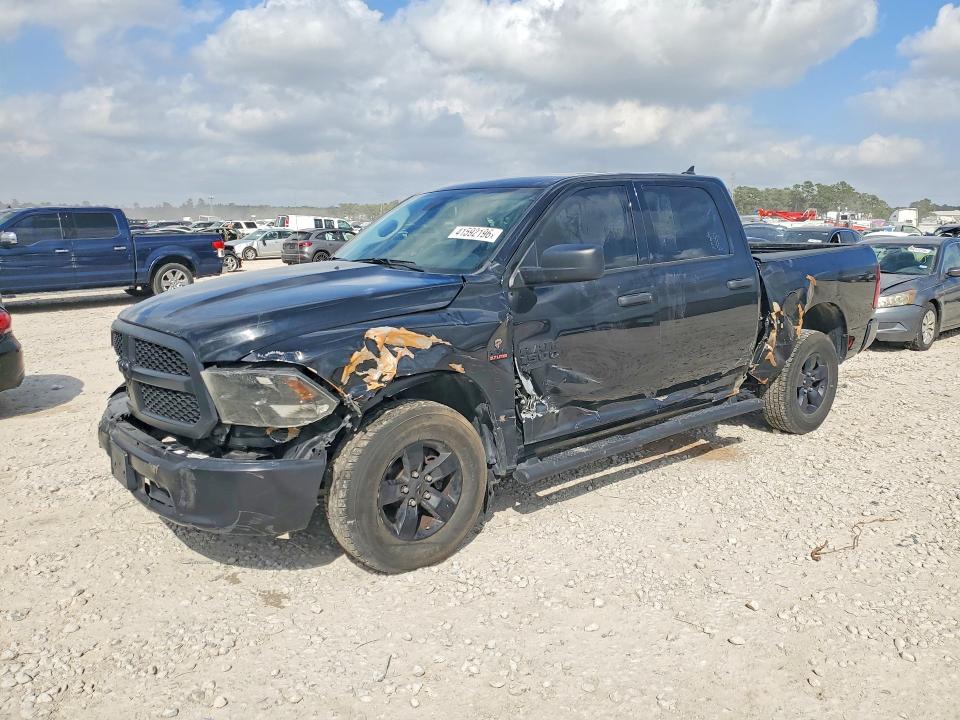 2024 Ram 1500 VIN 1C6RR7KT4RS130238 COPART salvage auction — SIDE, Tx - Salvage Vehicle Title, sold $12,600 on 2026-07-10 (photo 1)