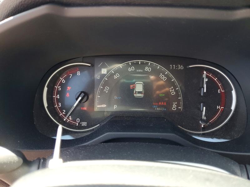 2024 Toyota Rav4 VIN JTMC1RFV2RJ028701 COPART salvage auction — WATER/FLOOD, Hi - Certificate Of Salvage, sold $9,300 on 2026-07-20 (photo 9)