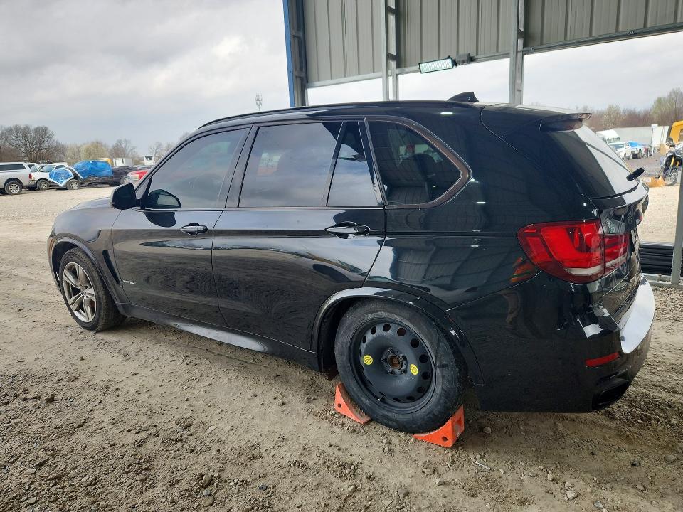 2014 BMW X5 VIN 5UXKR6C50E0J71698 COPART salvage auction — FRONT END, Il - Certificate Of Title, sold $3,450 on 2026-07-17 (photo 2)