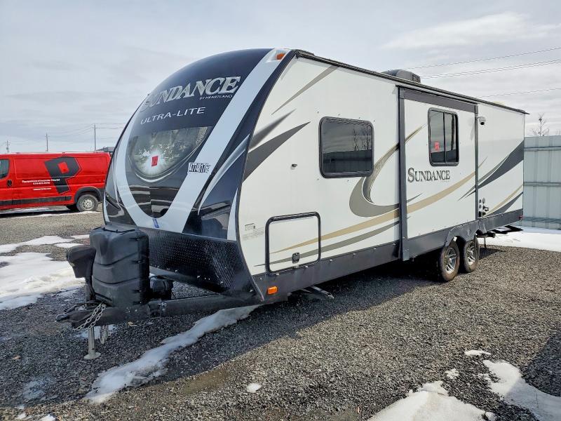 2018 Heartland rvs Recreation VIN 5SFNB2727JN356336 COPART salvage auction — MINOR DENT/SCRATCHES, ON - PERMIT NO BRAND - UNFIT, sold $14,000 on 2026-07-23 (photo 2)