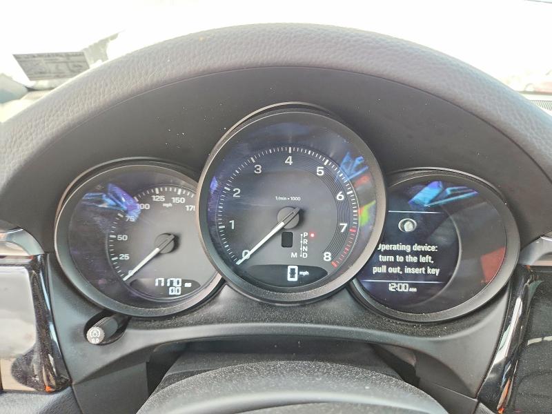 2025 Porsche Macan VIN WP1AA2A59SLB06681 COPART salvage auction — Front End, FL - CERT OF TITLE SLVG REBUILDABLE, sold $20,000 on 2026-07-02 (photo 9)