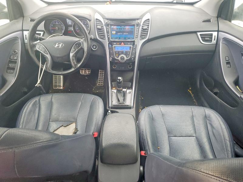 2014 Hyundai Elantra VIN KMHD35LH2EU177376 COPART salvage auction — FRONT END, IL - SALVAGE CERTIFICATE, sold $600 on 2026-07-08 (photo 8)