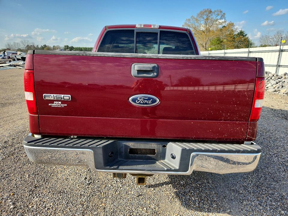 2005 Ford F150 VIN 1FTPW14535KE36491 COPART salvage auction — MINOR DENT/SCRATCHES, Al - Certificate Of Title, sold $600 on 2026-07-02 (photo 6)