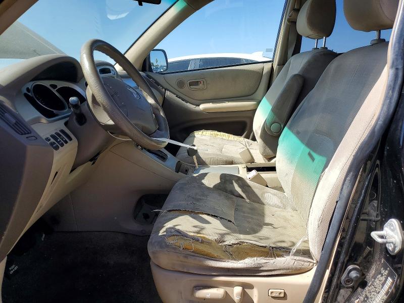 2005 Toyt Highlander VIN JTEDP21A950055064 COPART salvage auction — FRONT END, DQ, sold $575 on 2026-07-31 (photo 7)