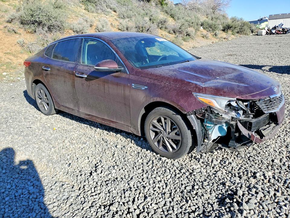 2019 Kia Optima VIN 5XXGT4L32KG325561 COPART salvage auction — FRONT END, Nv - Salvage Title, sold $2,750 on 2026-07-02 (photo 4)