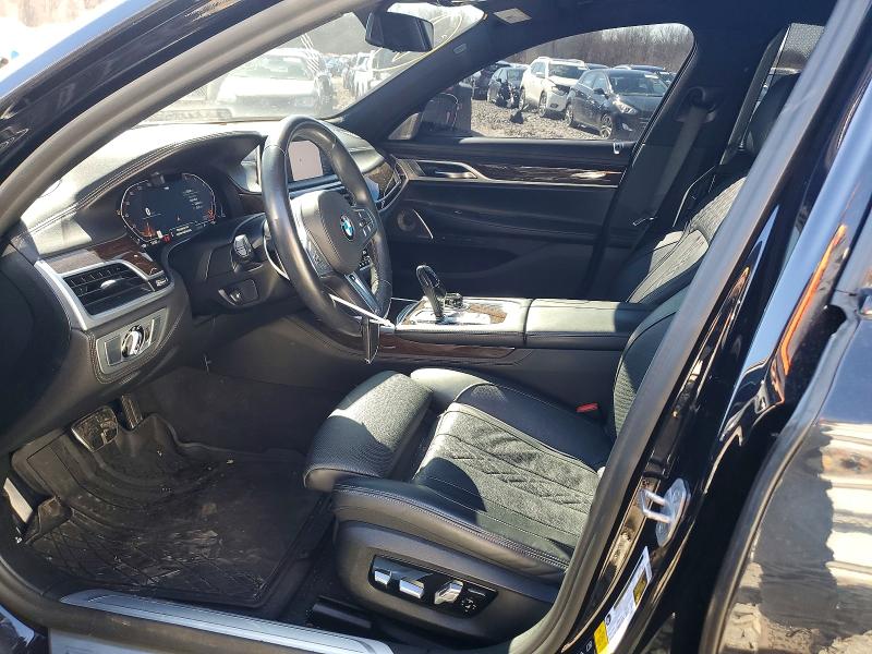 2022 BMW 7er VIN WBA7U2C06NCH03165 COPART salvage auction — REPLACED VIN, Nj - Cert Of Title-Salvage, sold $17,200 on 2026-07-31 (photo 7)