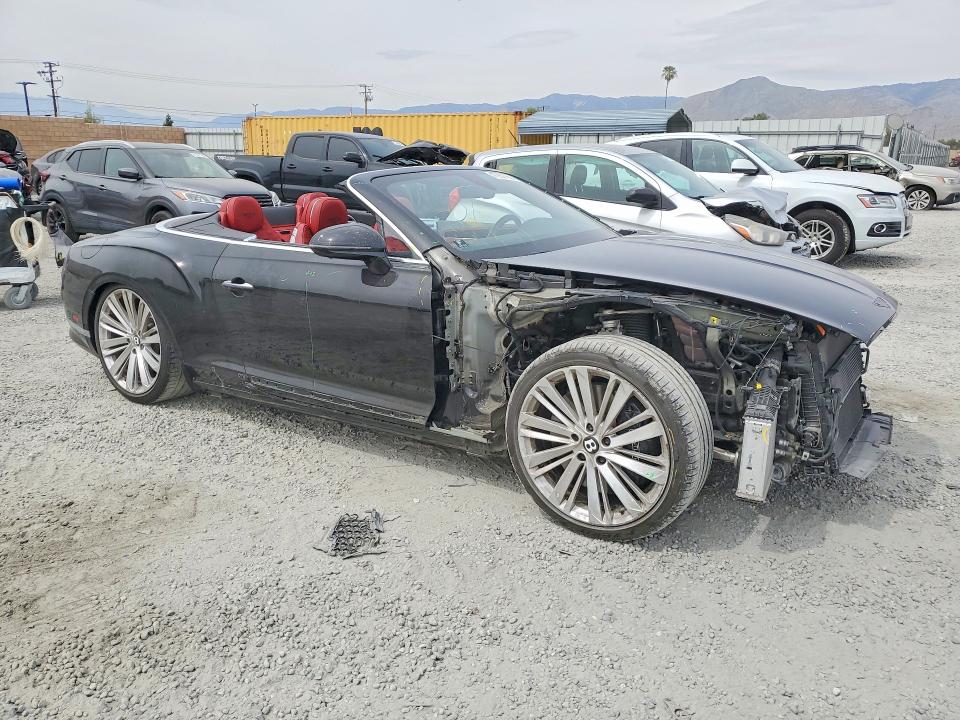 2022 Bentley Continenta VIN SCBDT4ZG0NC096513 COPART salvage auction — FRONT END, Mi - Cert Of Title-Salvage Vehicle, sold $55,500 on 2026-07-22 (photo 4)