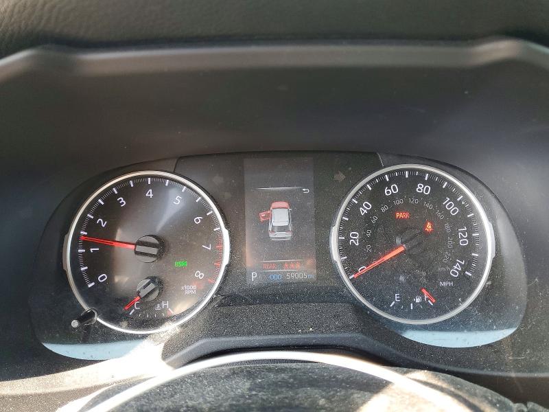 2021 Toyota Rav4 VIN 2T3A1RFV3MW209128 COPART salvage auction — HAIL, Il - Certificate Of Title, sold $17,200 on 2026-07-10 (photo 9)