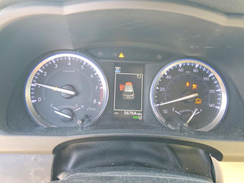 2019 Toyota Highlander VIN 5TDKZRFHXKS558065 COPART salvage auction — FRONT END, Tx - Certificate Of Title, sold $500 on 2026-07-28 (photo 9)