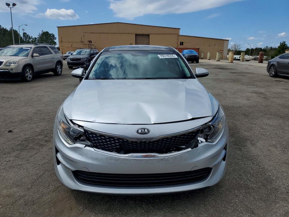 2016 Kia Optima VIN 5XXGU4L38GG055613 COPART salvage auction — FRONT END, Sc - Cert Of Title-Salvage, sold $950 on 2026-07-03 (photo 5)