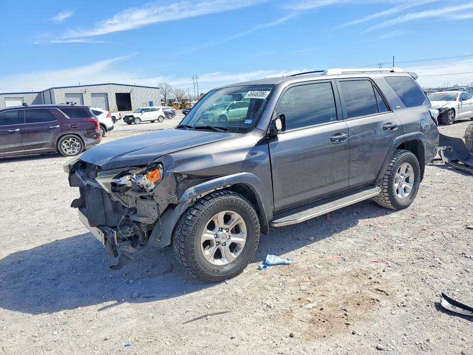 2015 Toyota 4runner VIN JTEZU5JR6F5084340 COPART salvage auction — FRONT END, Tx - Certificate Of Title, sold $2,100 on 2026-07-02 (photo 1)