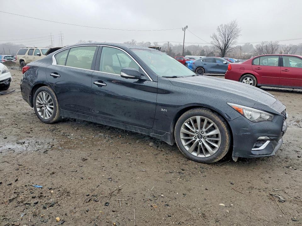 2020 Infiniti Q50 VIN JN1EV7AR3LM250488 COPART salvage auction — MECHANICAL, Md - Certificate Of Title, sold $6,100 on 2026-07-30 (photo 4)