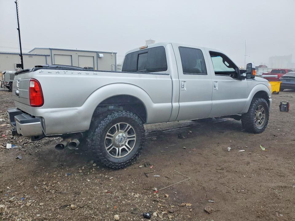 2015 Ford F350 VIN 1FT8W3BT4FEA38384 COPART salvage auction — SIDE, Il - Salvage Certificate, sold $1,150 on 2026-07-01 (photo 3)