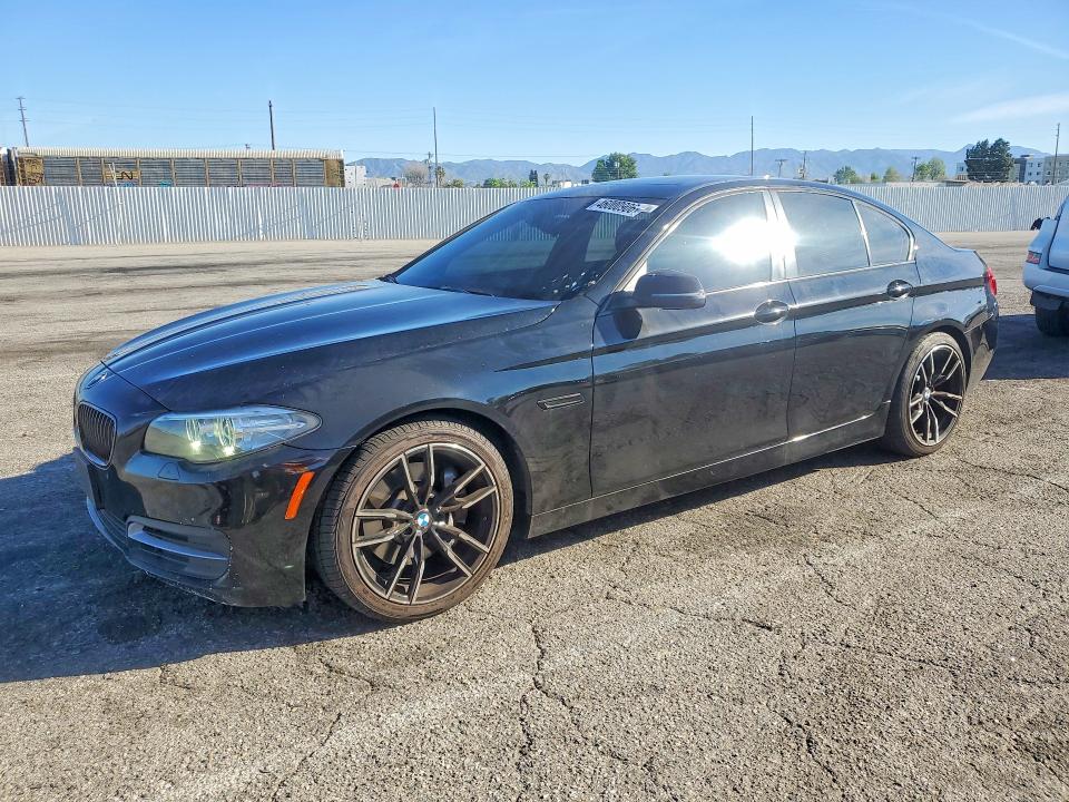 2014 BMW 5 series VIN WBAXA5C54ED689389 COPART salvage auction — MINOR DENT/SCRATCHES, Ca - Dis/Dlr/Exp Only Clean Title (P), sold $5,600 on 2026-07-08 (photo 1)