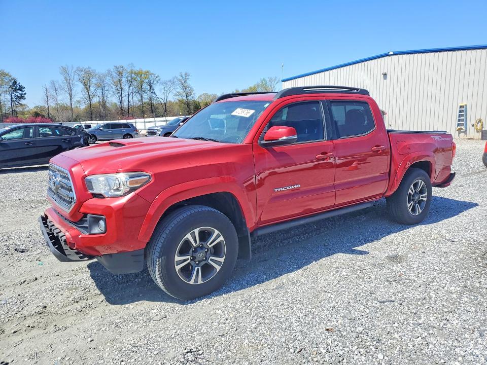 2017 Toyota Tacoma VIN 5TFAZ5CN1HX049970 COPART salvage auction — REAR END, Sc - Cert Of Title-Salvage, sold $12,100 on 2026-07-06 (photo 1)