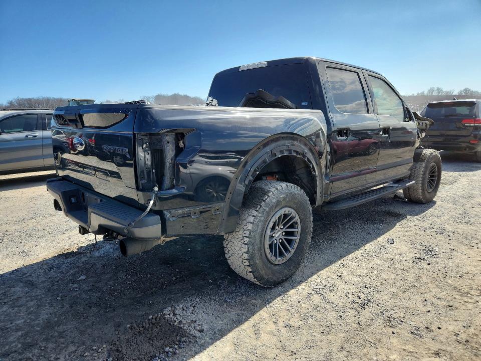2020 Ford F-150 lightning VIN 1FTFW1RG6LFC64517 COPART salvage auction — Rear End, MD - CERT OF SALVAGE > 75% DAMAGE, sold $14,500 on 2026-06-12 (photo 3)