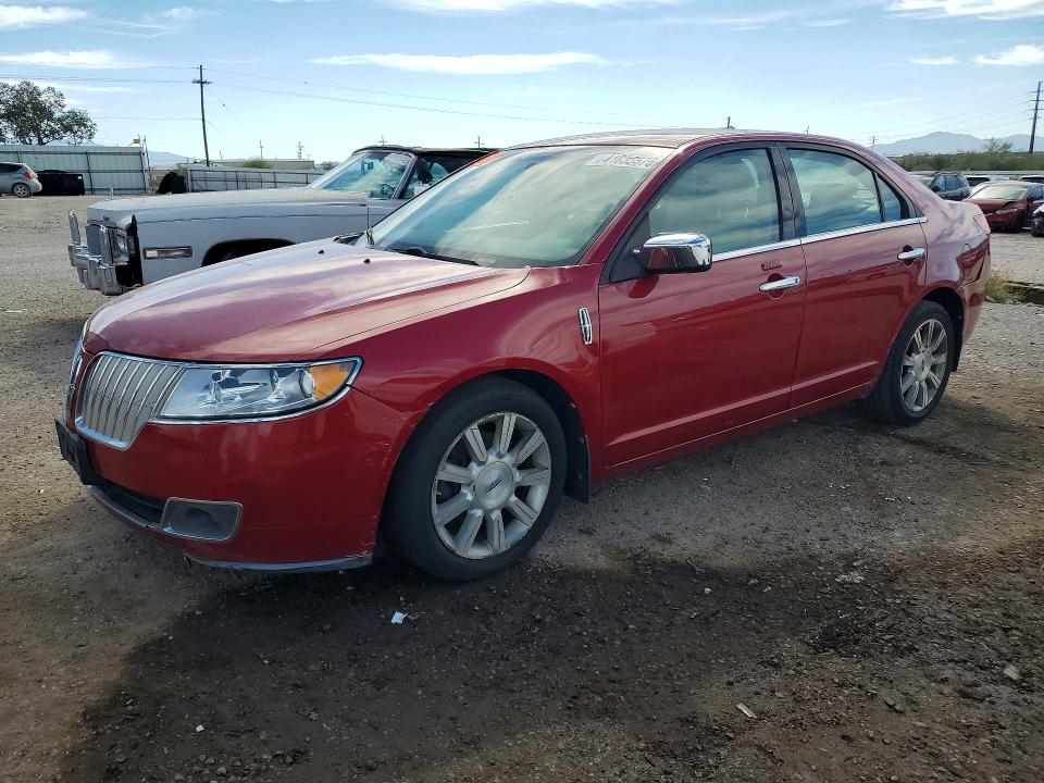 2010 Lincoln townhouse Mkz VIN 3LNHL2GC6AR634965 COPART salvage auction — FRONT END, AZ - CERTIFICATE OF TITLE, sold $975 on 2026-07-27 (photo 1)