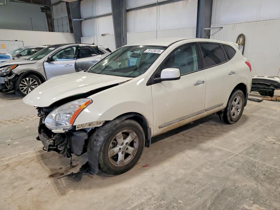 2013 Nissan Rogue VIN JN8AS5MV5DW143986 COPART salvage auction — FRONT END, Ne - Certificate Of Title, sold $1,100 on 2026-07-28 (photo 1)