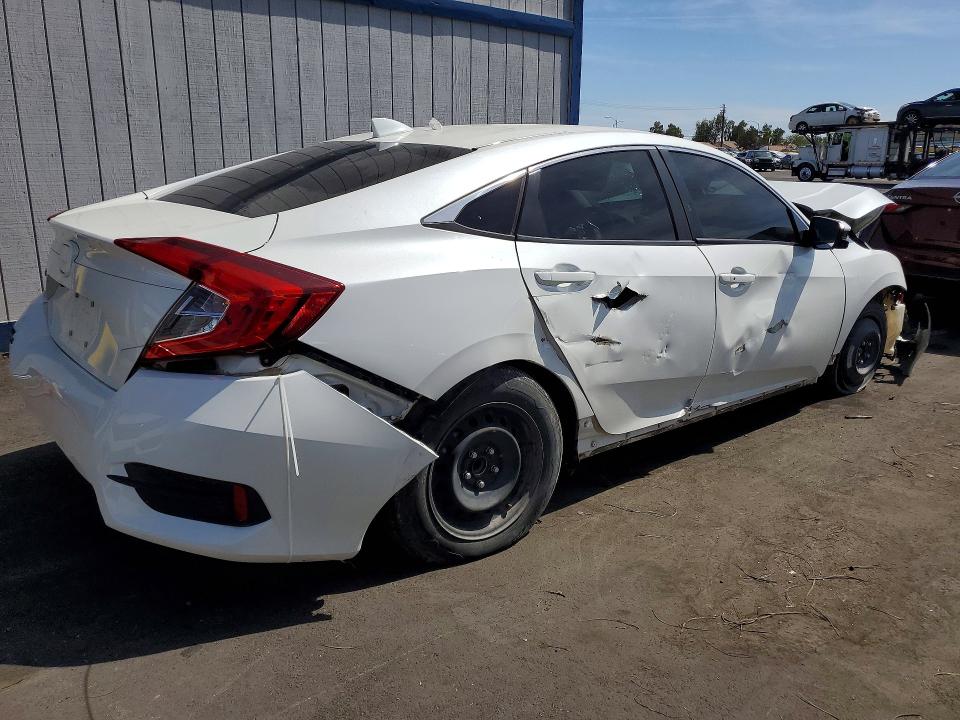 2018 Honda Civic VIN 19XFC2F74JE208120 COPART salvage auction — FRONT END, Nv - Salvage Title, sold $475 on 2026-07-02 (photo 3)