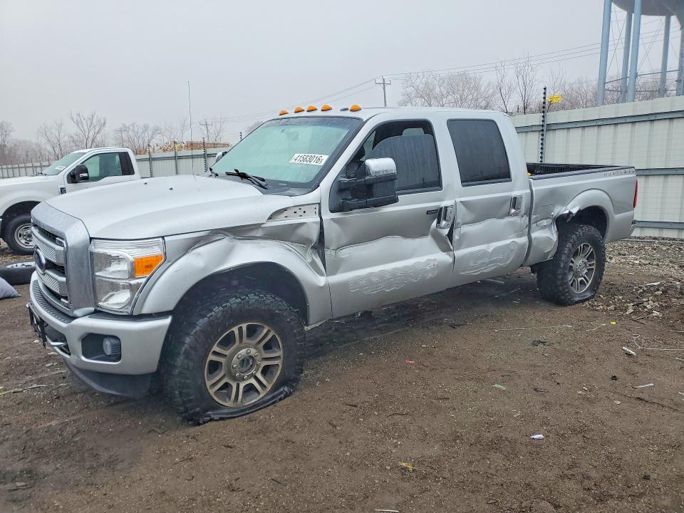 2015 Ford F350 VIN 1FT8W3BT4FEA38384 COPART salvage auction — SIDE, Il - Salvage Certificate, sold $1,150 on 2026-07-01 (photo 1)