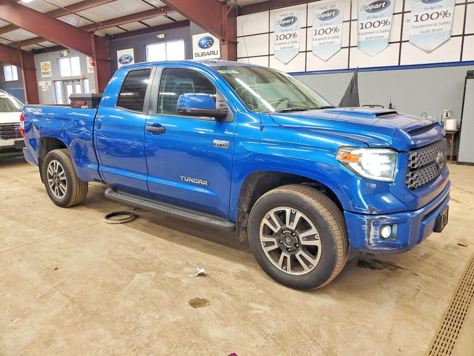 2018 Toyota Tundra VIN 5TFUY5F12JX760088 COPART salvage auction — FRONT END, Mi - Certificate Of Title (P), sold $11,000 on 2026-07-30 (photo 4)