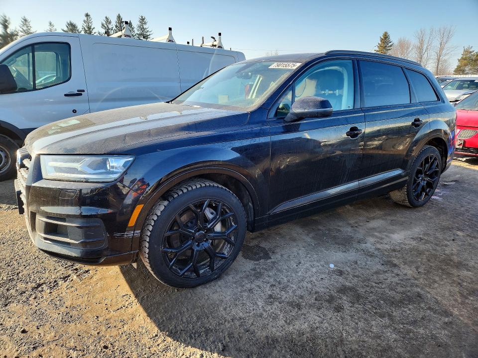 2019 Audi Q7 VIN WA1LAAF73KD035867 COPART salvage auction — SIDE, On - Permit No Brand - Unfit, sold $11,600 on 2026-08-11 (photo 1)