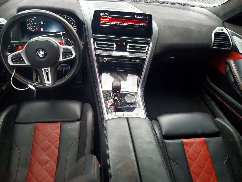 2023 BMW M8 VIN WBSGV0C02PCM91913 COPART salvage auction — REPLACED VIN, Nj - Cert Of Title-Salvage, sold $56,500 on 2026-08-14 (photo 8)