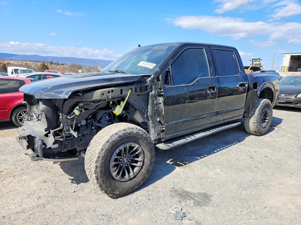 2020 Ford F-150 lightning VIN 1FTFW1RG6LFC64517 COPART salvage auction — Rear End, MD - CERT OF SALVAGE > 75% DAMAGE, sold $14,500 on 2026-06-12 (photo 1)