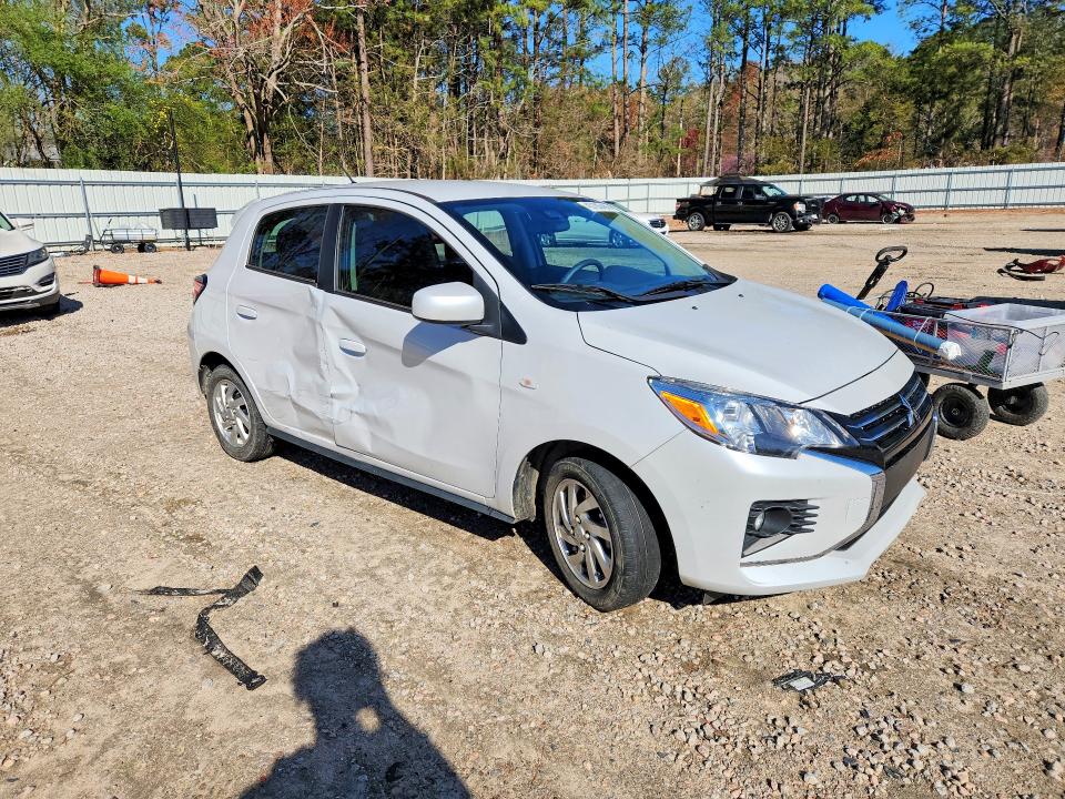 2024 Mitsubishi Mirage VIN ML32AUHJ0RH001211 COPART salvage auction — SIDE, Nc - Salvage Certificate Of Title, sold $5,400 on 2026-07-10 (photo 4)