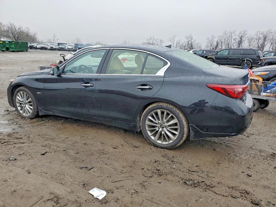 2020 Infiniti Q50 VIN JN1EV7AR3LM250488 COPART salvage auction — MECHANICAL, Md - Certificate Of Title, sold $6,100 on 2026-07-30 (photo 2)