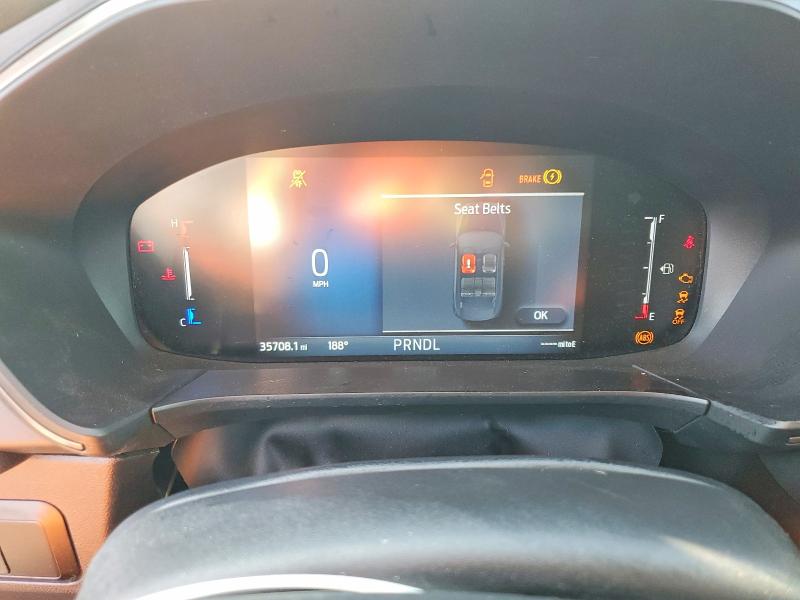 2024 Ford Escape act VIN 1FMCU0GN1RUB02282 COPART salvage auction — FRONT END, Fl - Certificate Of Destruction, sold $2,850 on 2026-08-20 (photo 9)